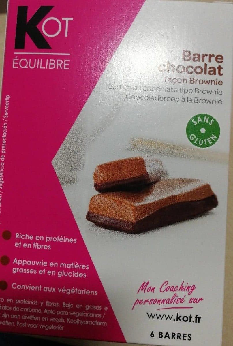 Open Food Facts Barre Chocolat façon Brownie packshot