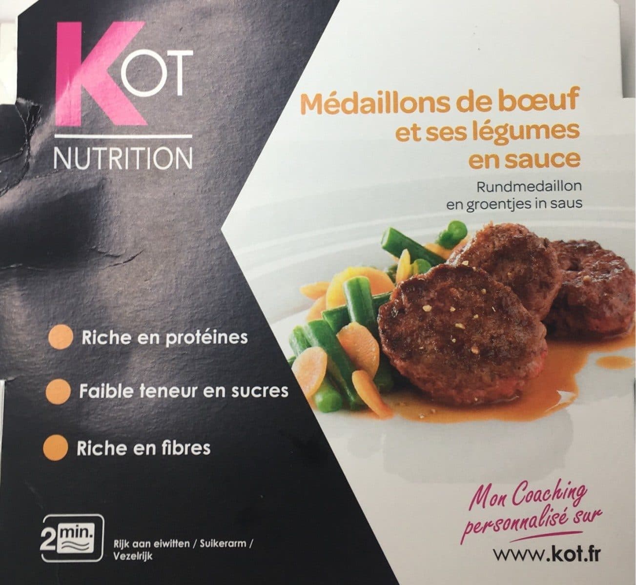 Open Food Facts Médaillons de boeuf et legumes en sauce packshot
