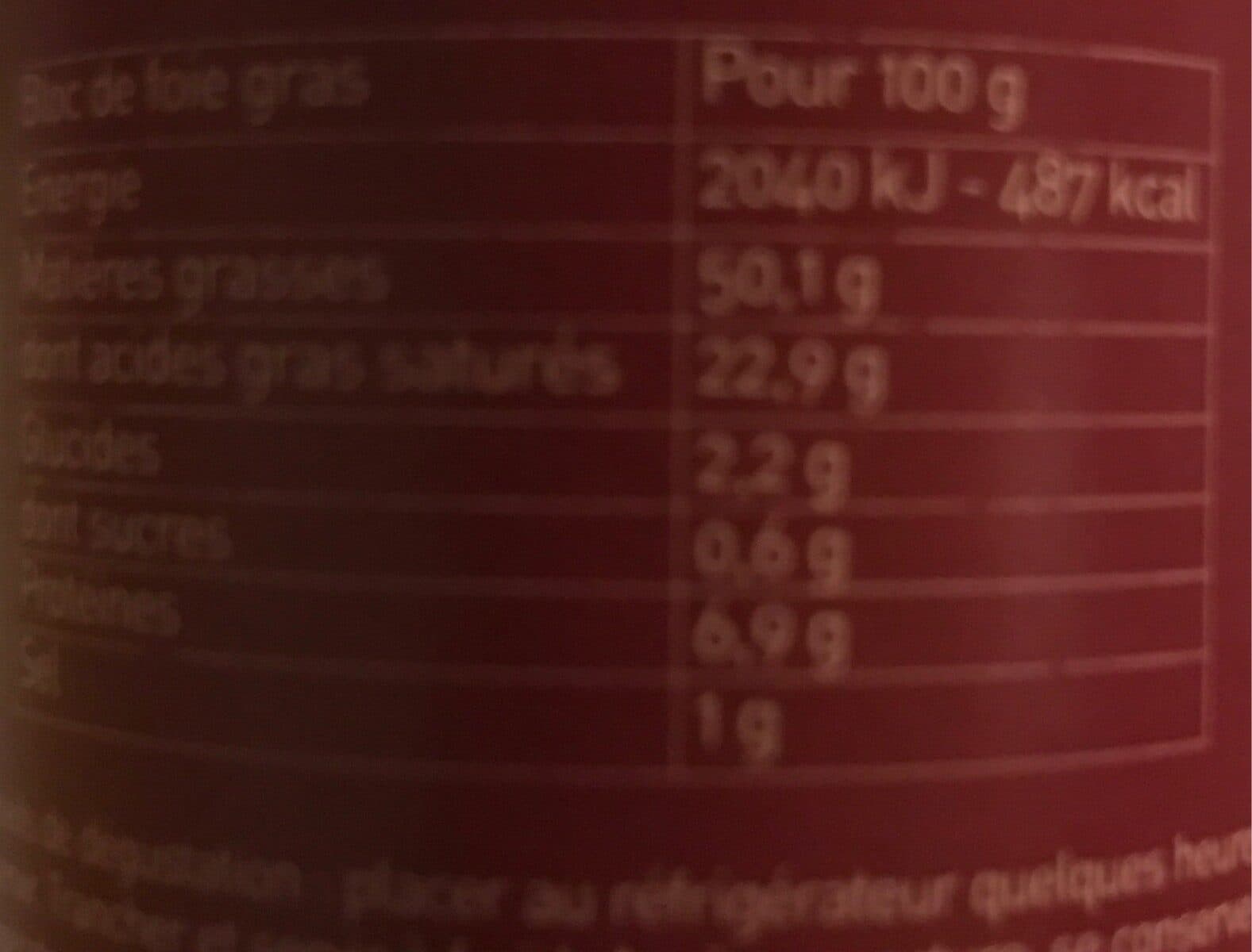 Arnabar Bloc de foie grad de canard packshot