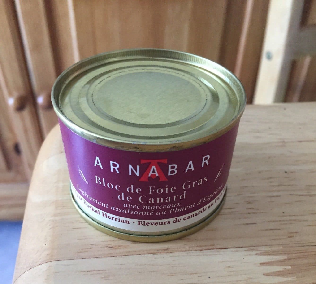Arnabar Bloc de foie gras de canard packshot