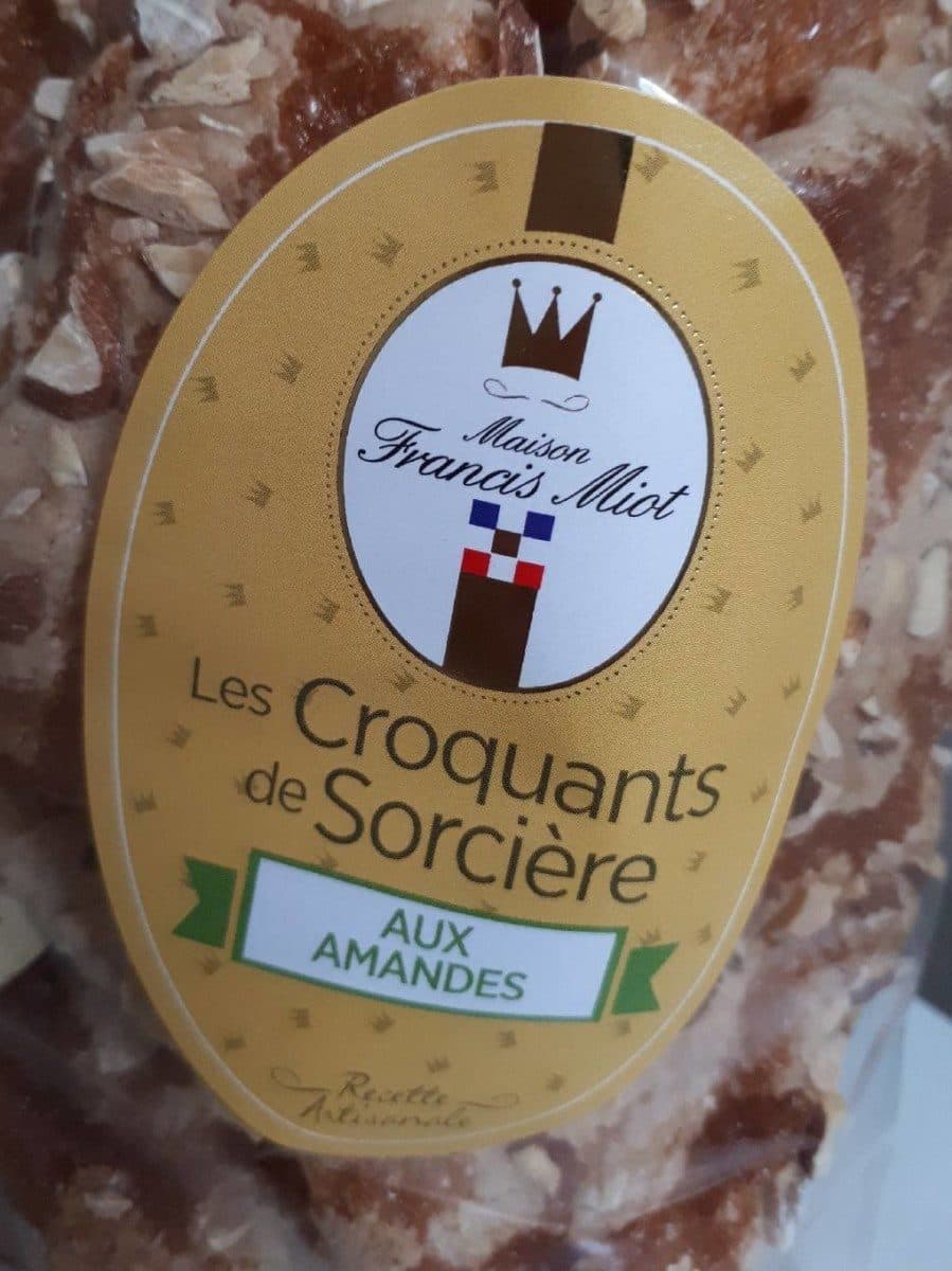 Maison Francis Miot Les croquants de sorcière aux amendes packshot