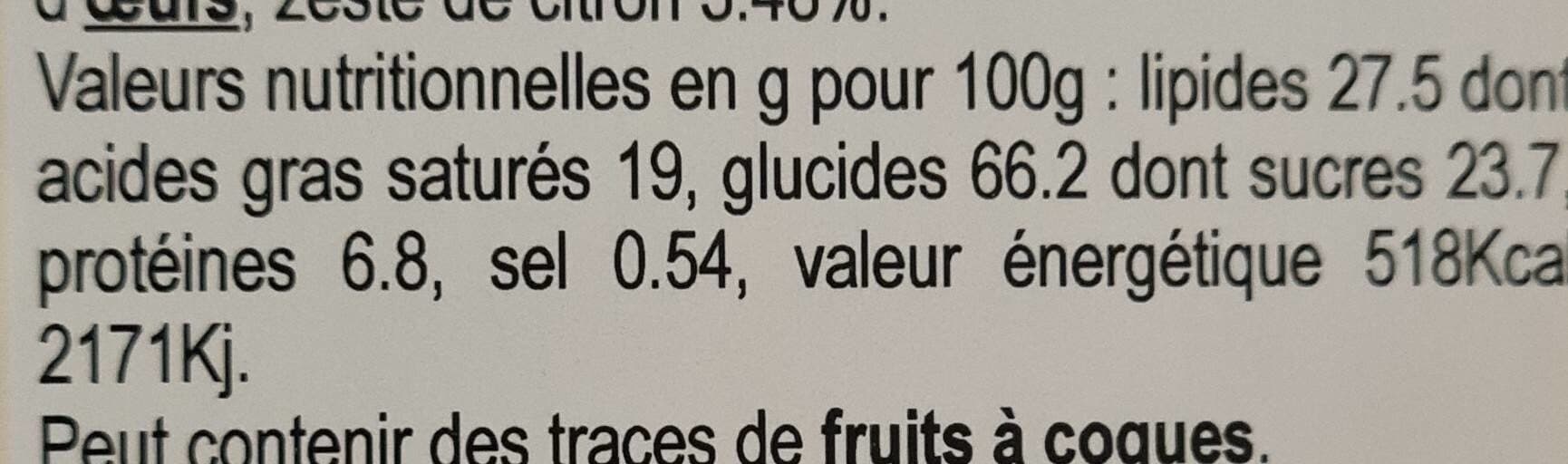 Bonneval Sur Arc Sables de Savoie citron packshot