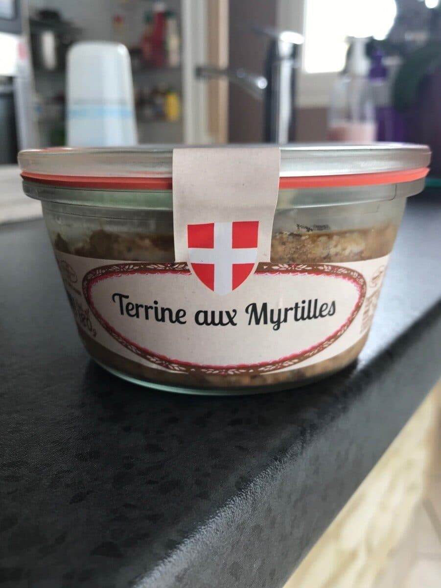 Open Food Facts Terrine myrtilles packshot