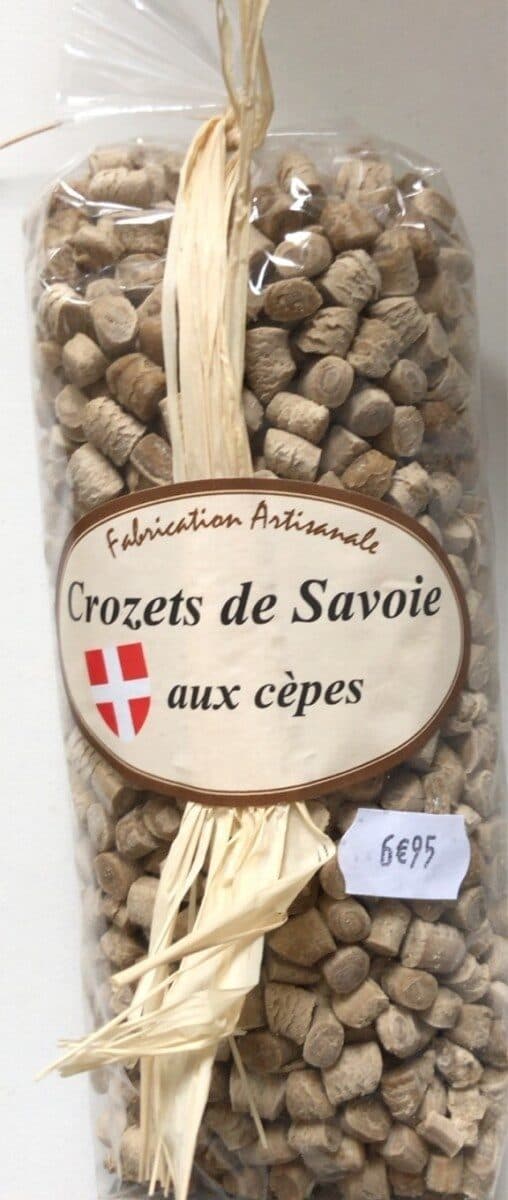 Au faisan doré Crozet de Savoie aux cèpes packshot