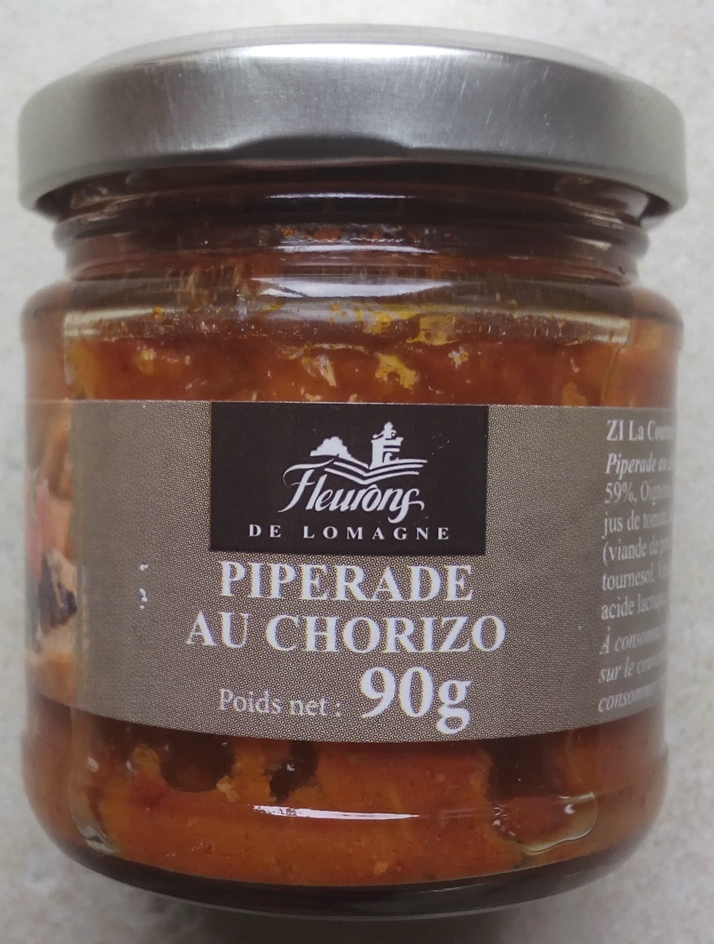 Fleurons de Lomagne Piperade au chorizo packshot