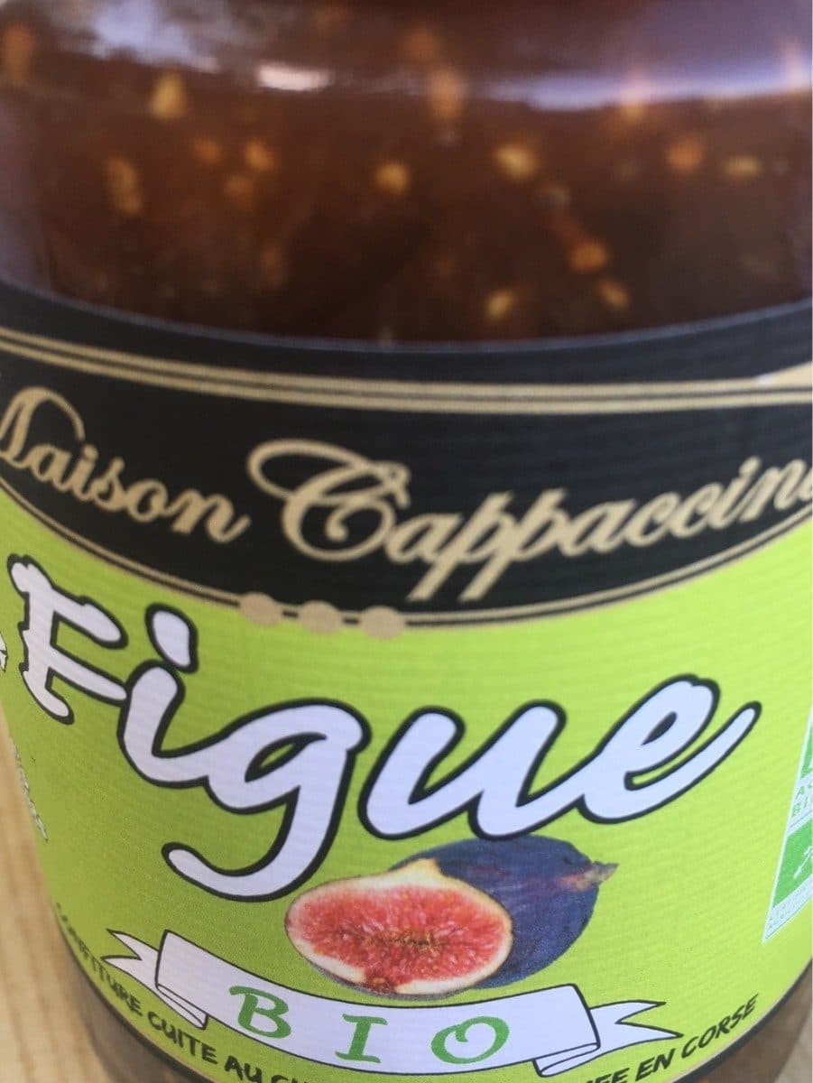 Maison Cappaccini Confiture figue bio packshot