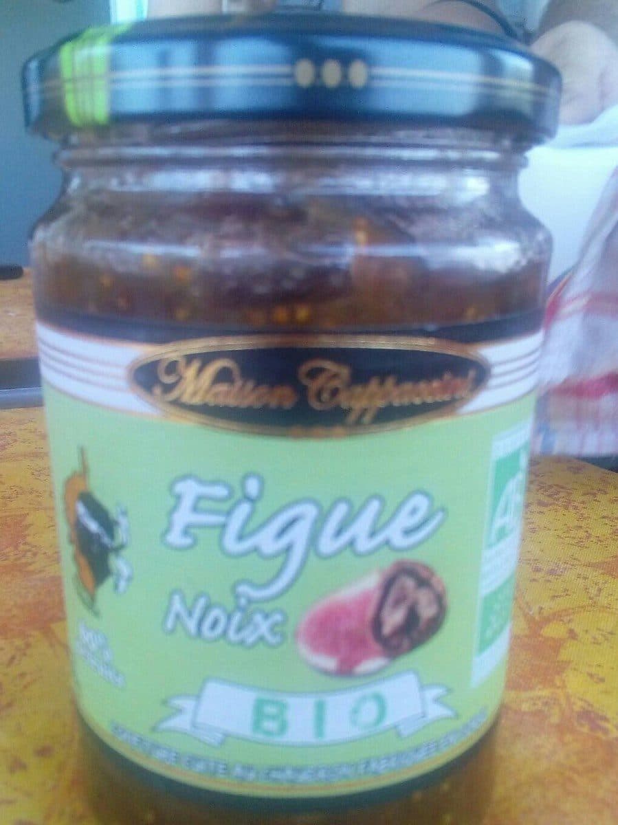 Maison Cappaccini Confiture de figue et noix packshot