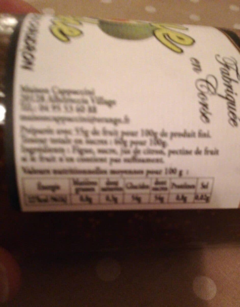 Maison Cappaccini Figue blanche packshot