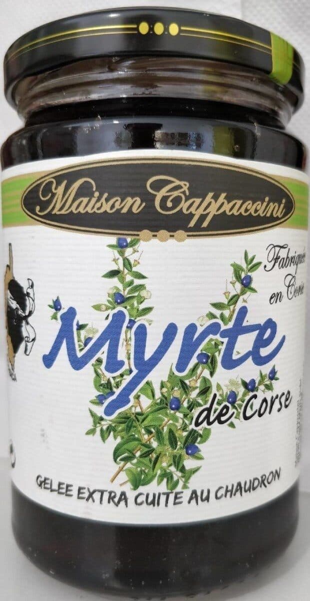 Maison Cappaccini Myrte de Corse packshot