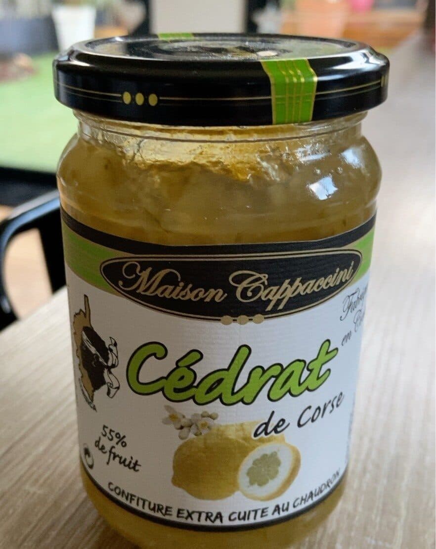 Maison Cappaccini Cédrat de Corse packshot