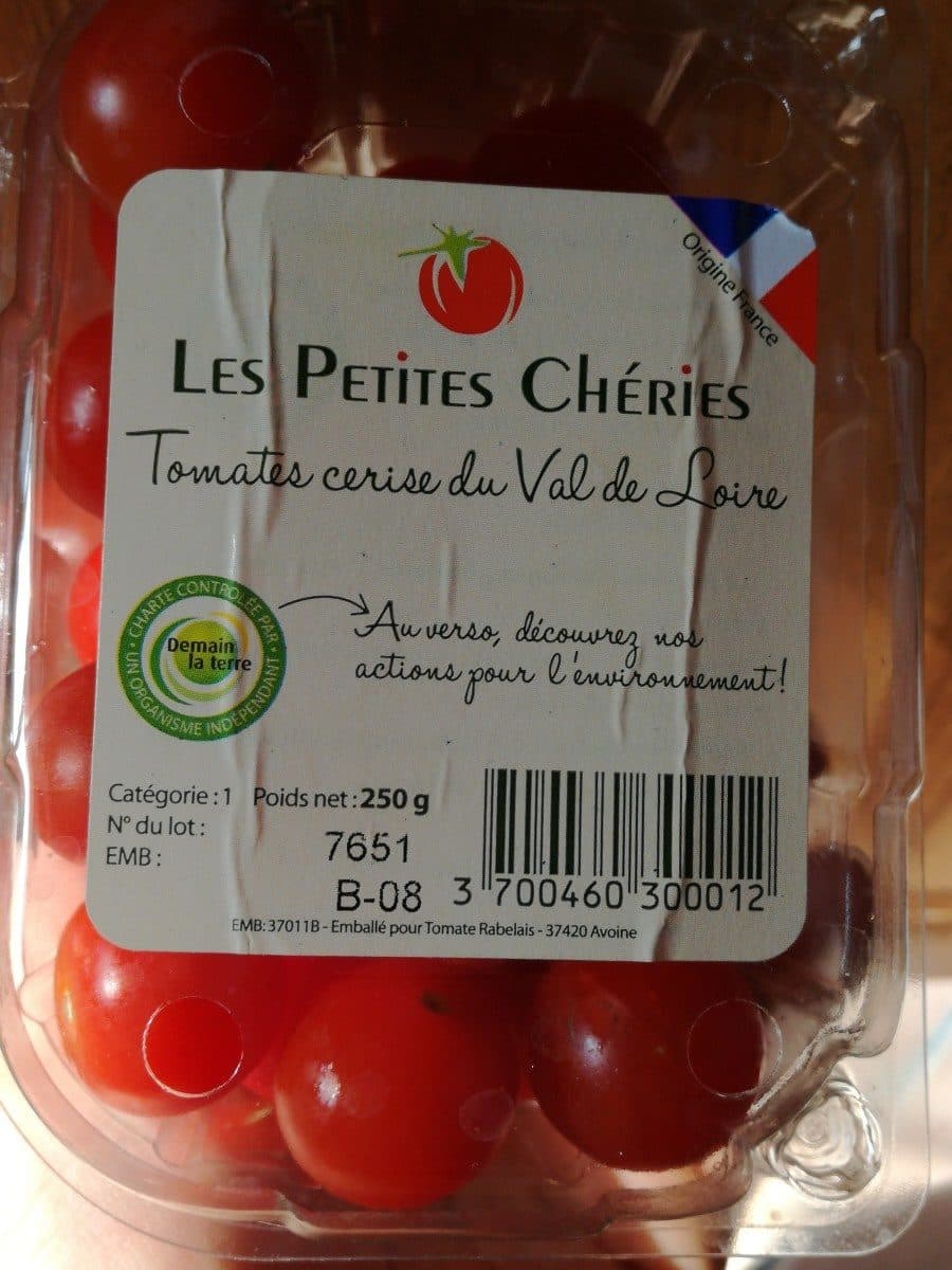 Les petites cheries Des Tomates cerises qui ont du goût packshot