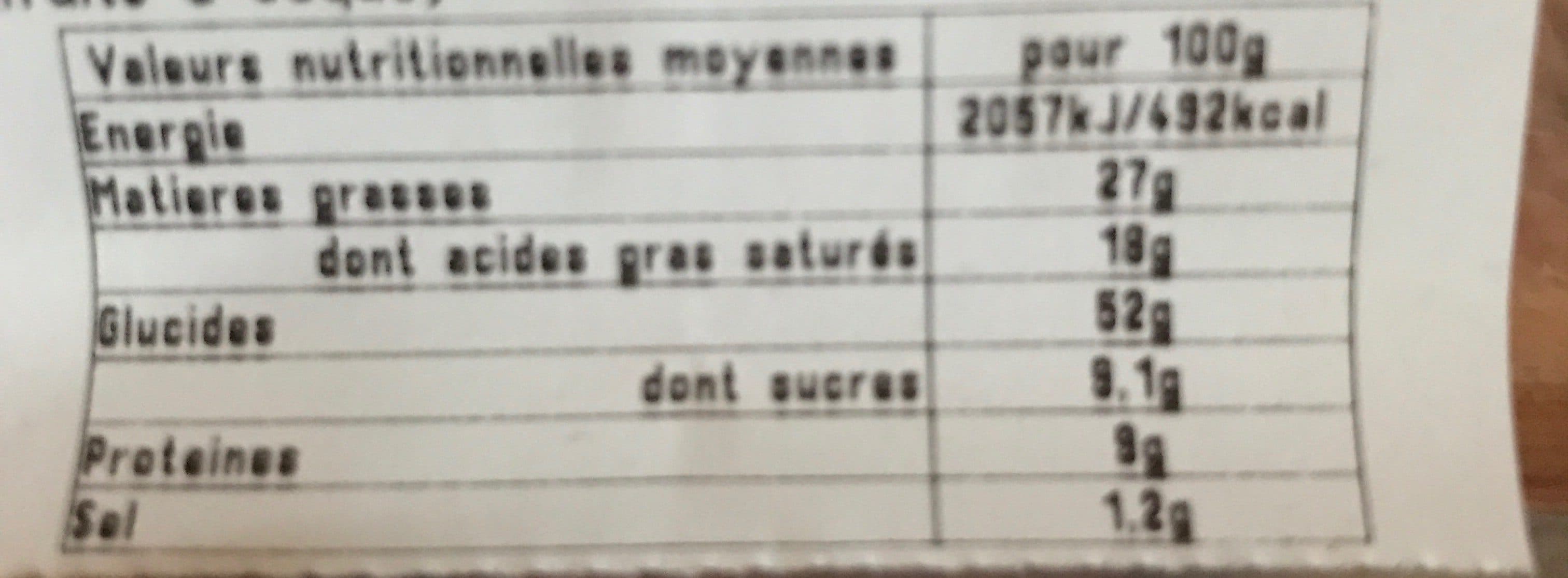 Open Food Facts Croissants Pur Beurre, x10 packshot