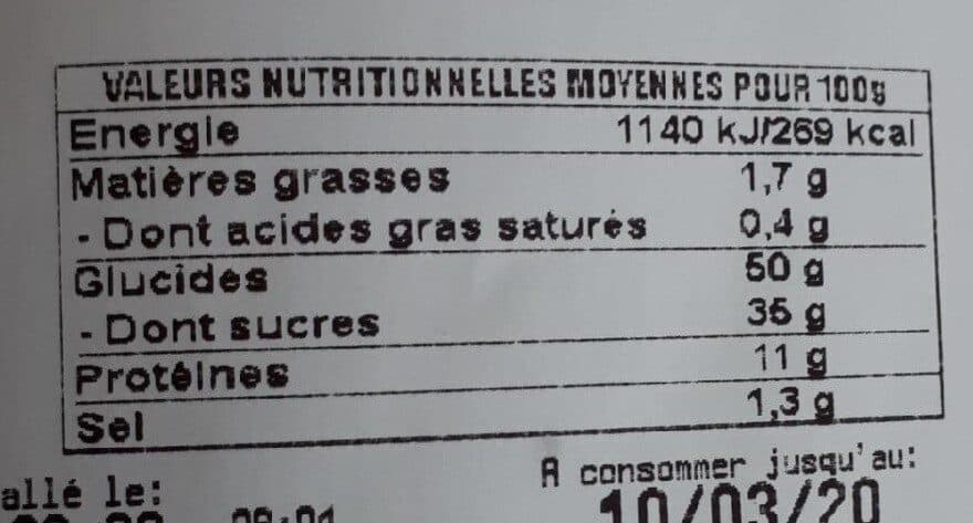 Leclerc Pain complet packshot