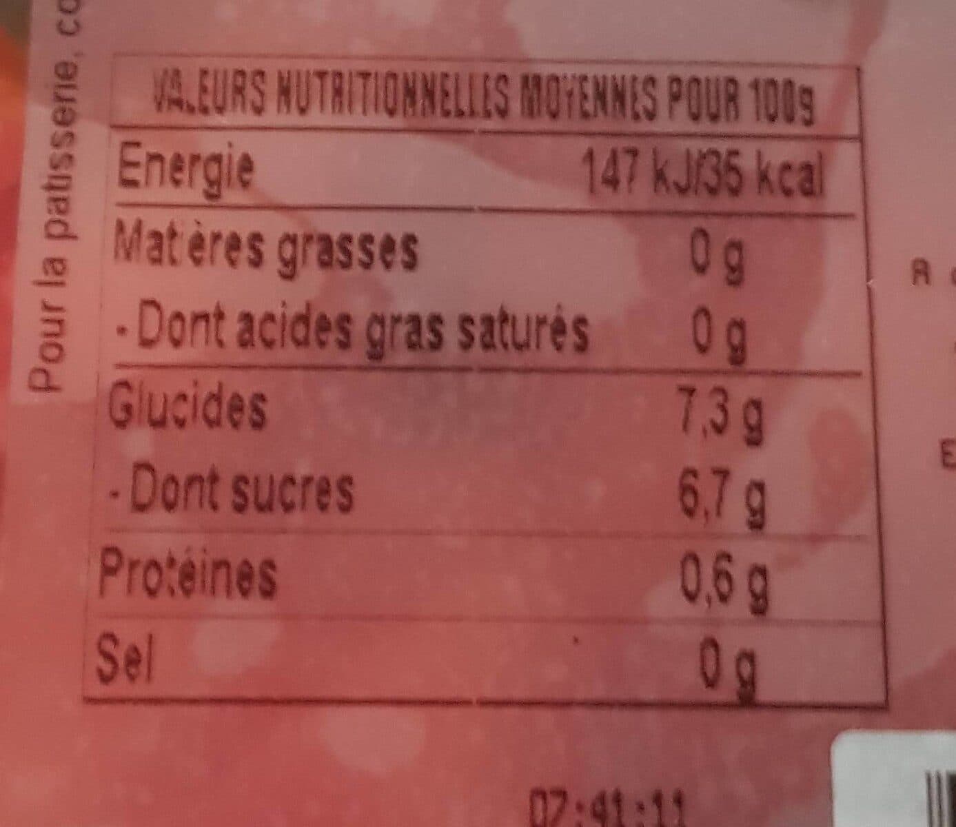 Open Food Facts Pastèque packshot