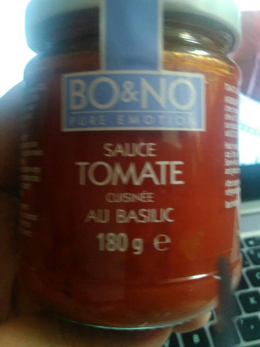 Open Food Facts Sauce tomate cuisinee au basilic packshot