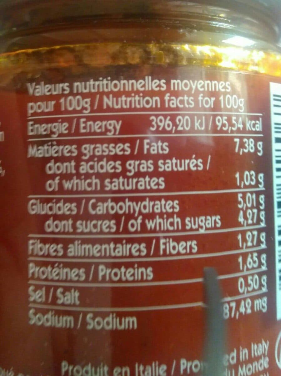Open Food Facts Sauce tomate cuisinee au basilic packshot