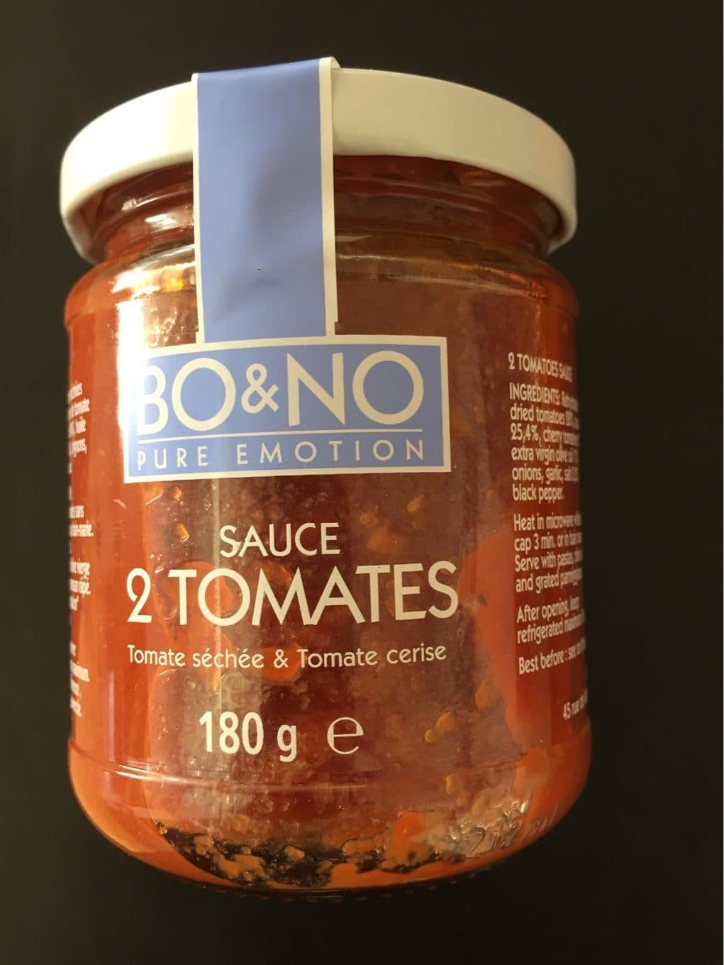 BO & NO Sauce 2 Tomates packshot