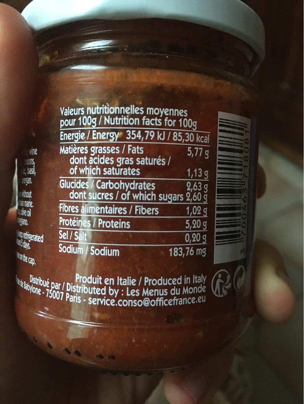 BO&NO Sauce Tomate packshot