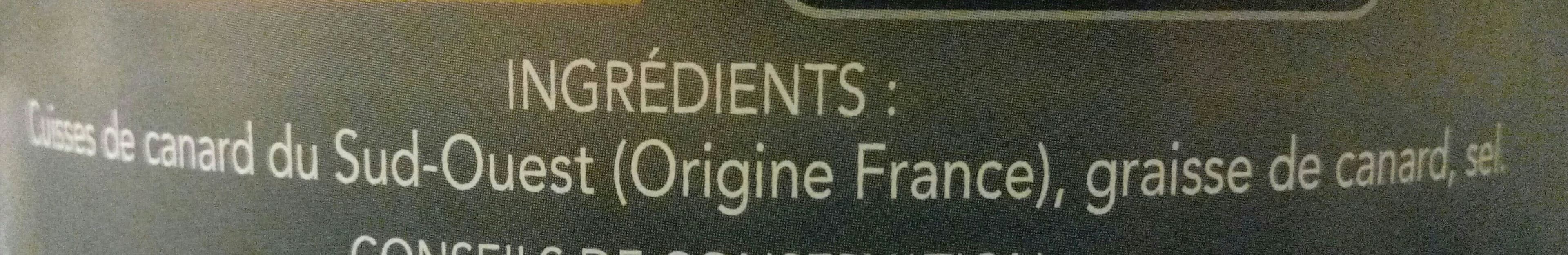 Jean de France Confit de Canard du Sud-Ouest (4/5 cuisses ) packshot