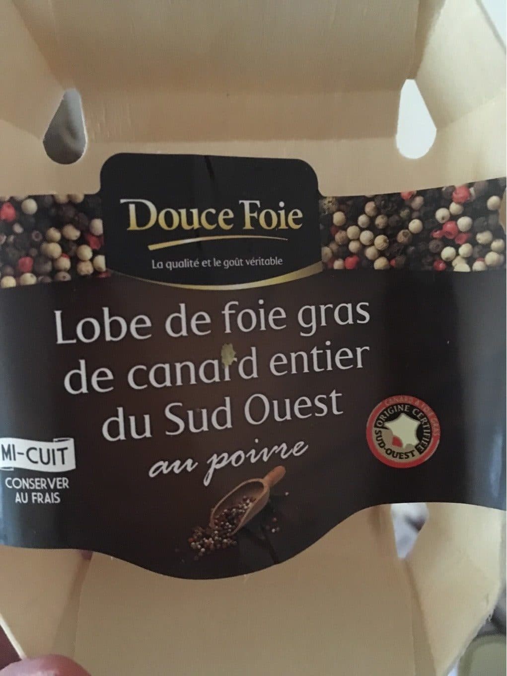 Douce Foie Foie gras de canard packshot