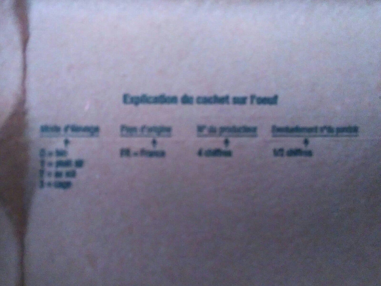 Open Food Facts Oeufs packshot