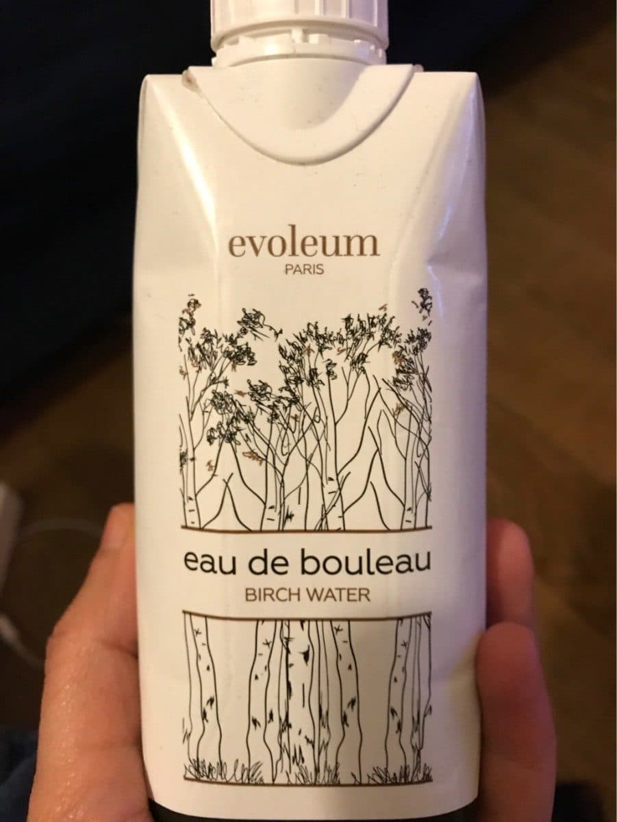 Open Food Facts Eau de bouleau packshot
