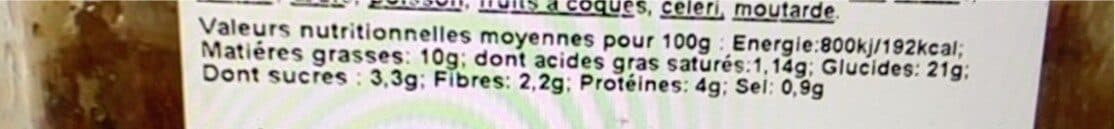 Carte Nature NEMS Végétariens packshot