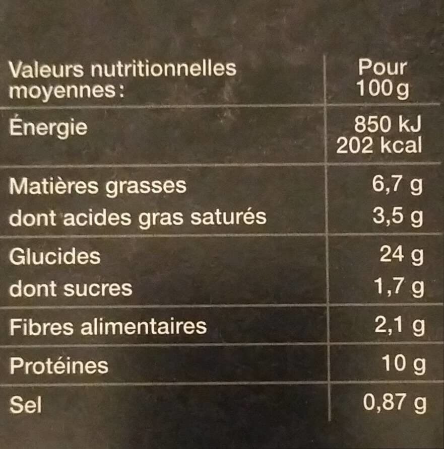 Carte Nature Pizza 4 Saisons packshot