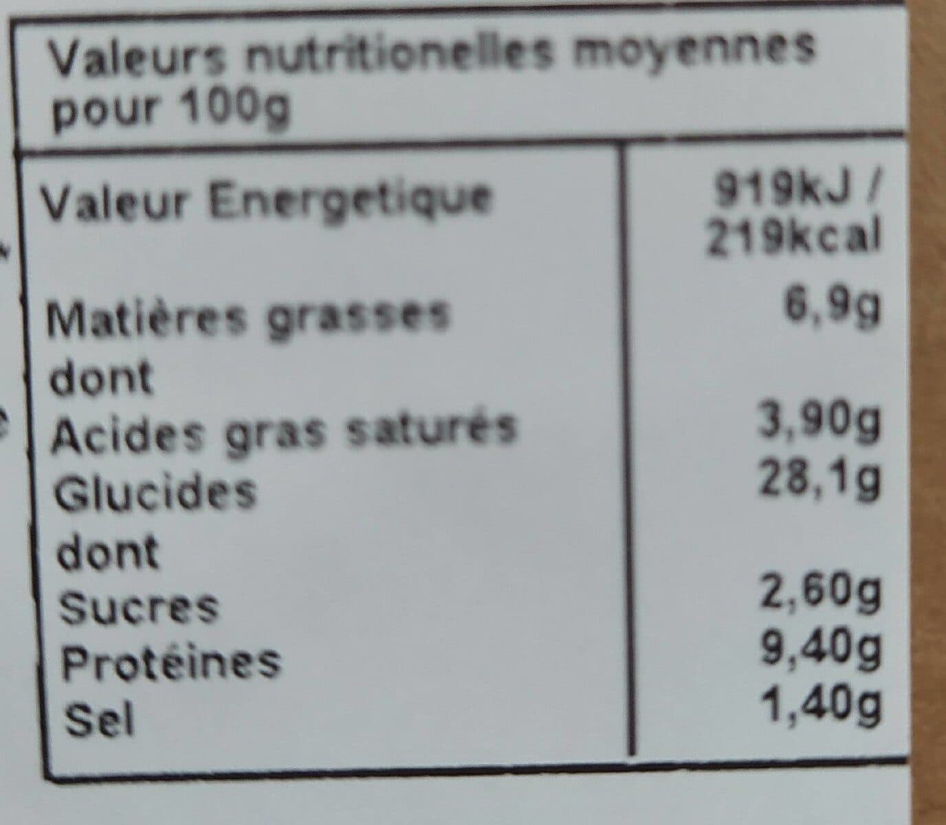 Carte Nature Pizza royale packshot