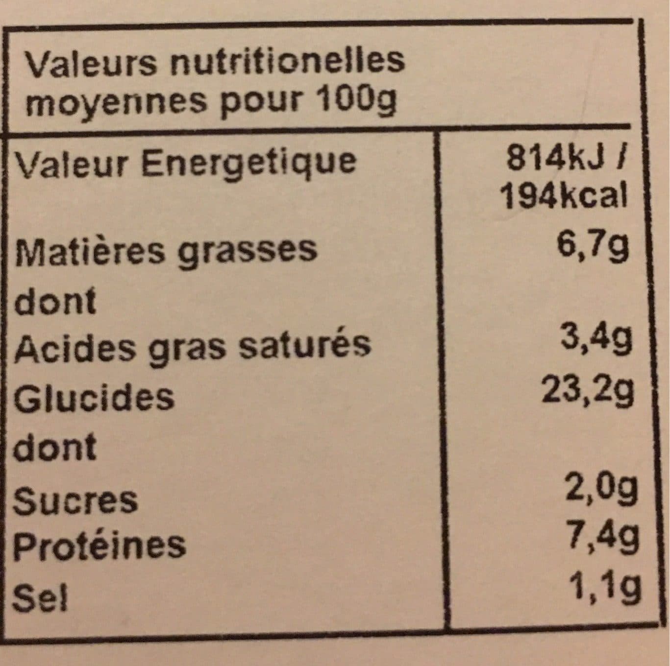 Ma Vie Sans Gluten Pizza champignon sans gluten packshot