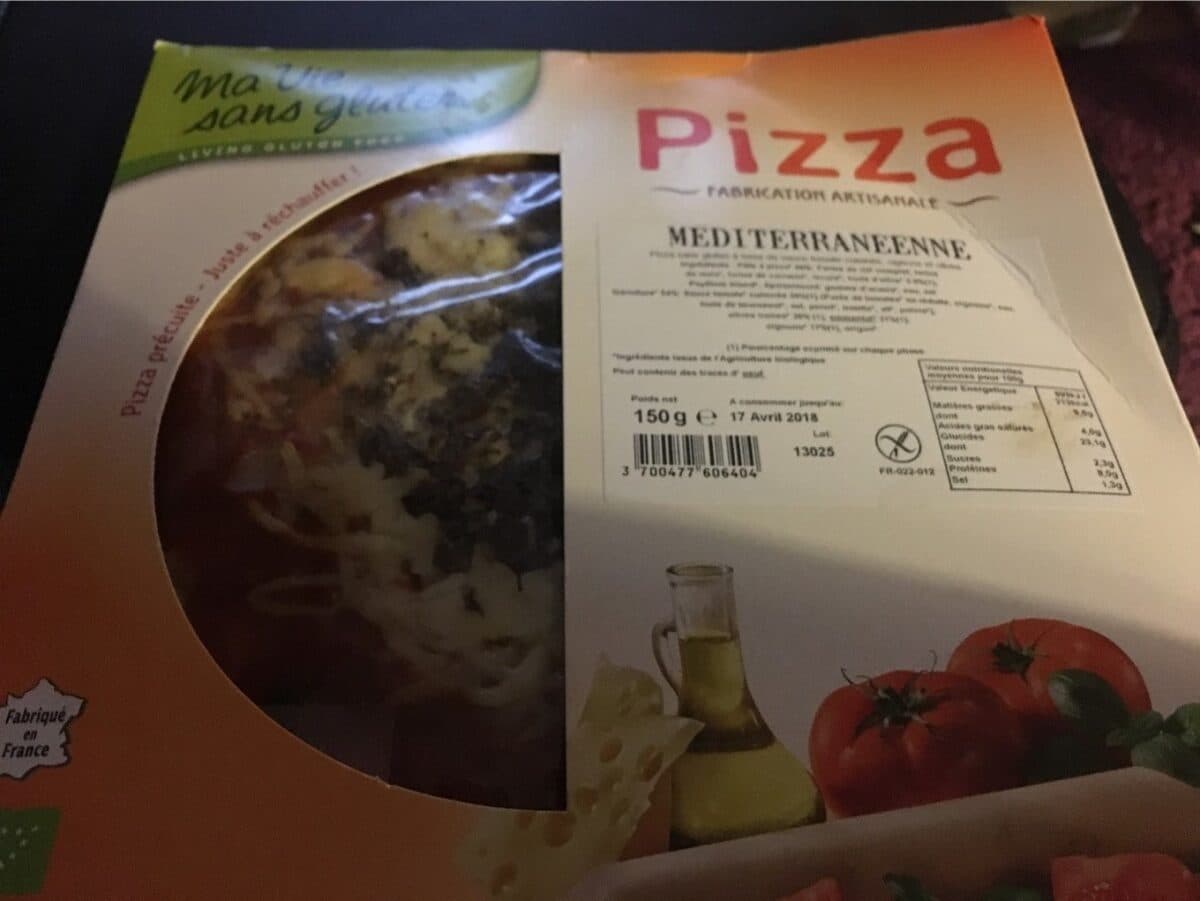 Open Food Facts Pizza mediterraneenne packshot