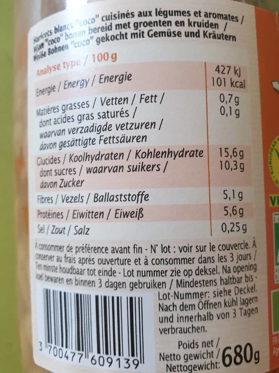 Primeal Haricots Coco Cuisinés packshot