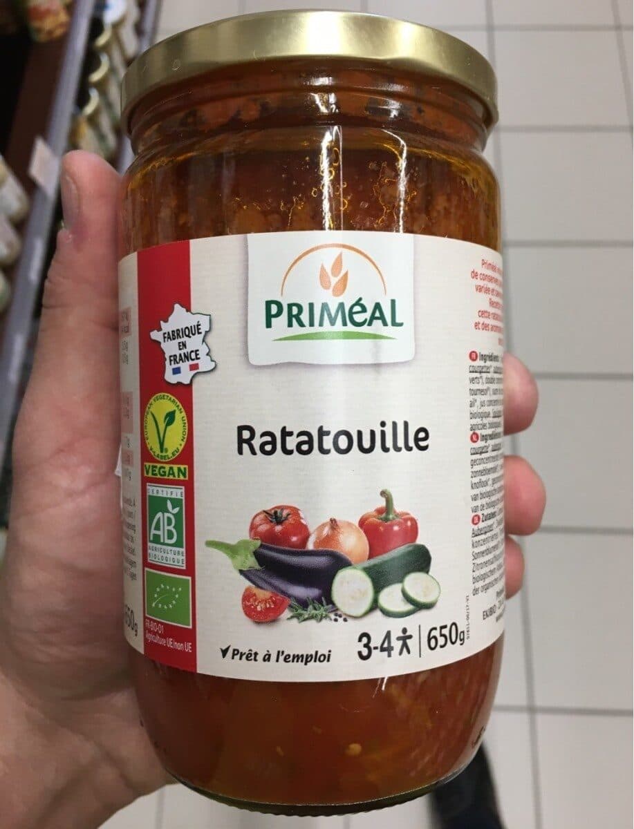 Bio par coeur Ratatouille packshot