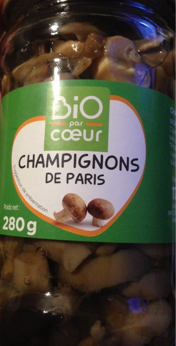 Bio par coeur Epicerie / Condiments, Aides Culinaires / Champignons packshot