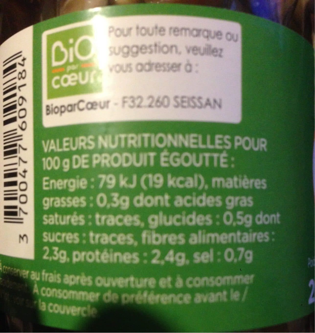 Bio par coeur Epicerie / Condiments, Aides Culinaires / Champignons packshot