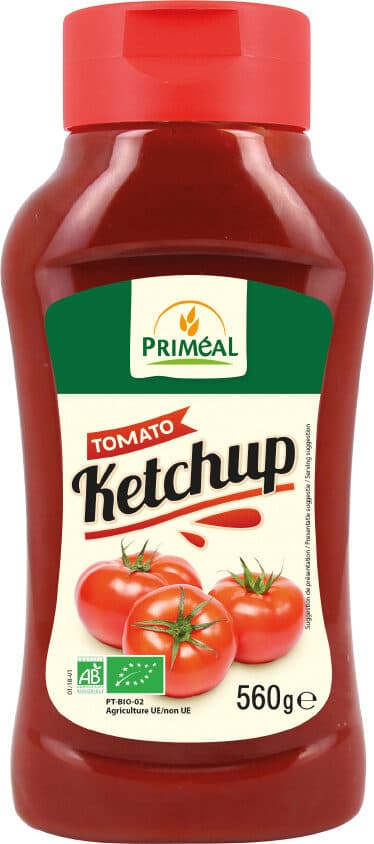Priméal Tomato Ketchup packshot