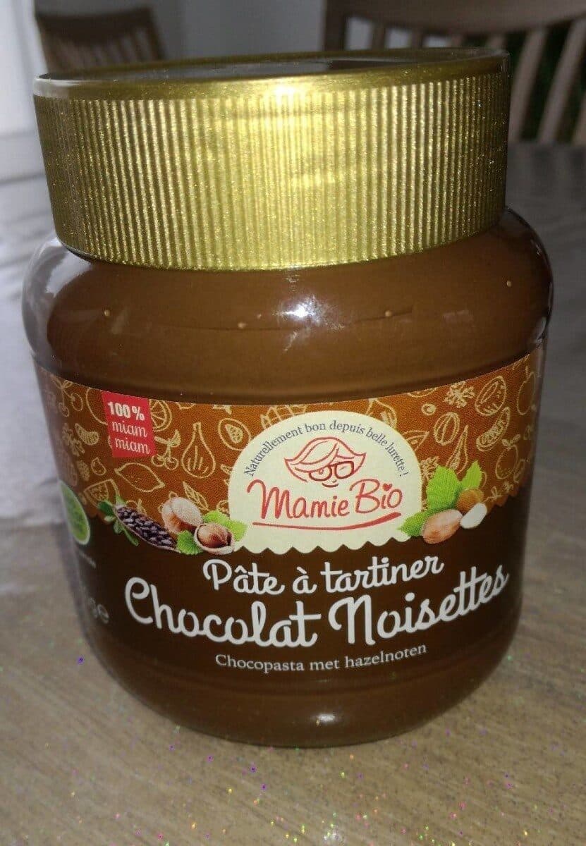 Mamie Bio Pate à tartiner chocolat noisette équitable bio packshot