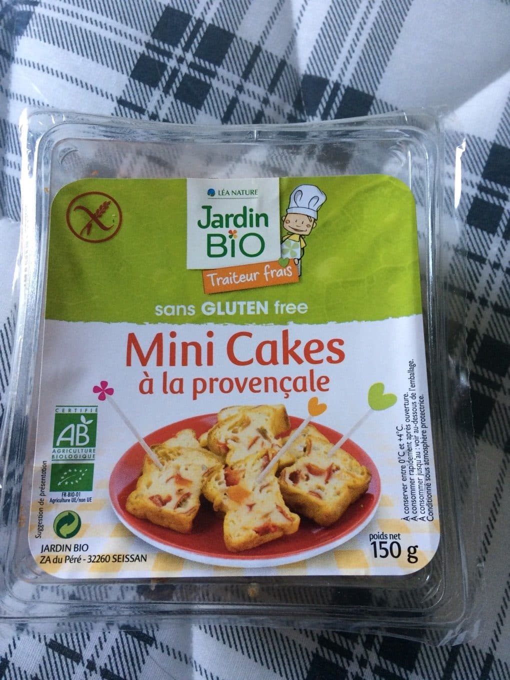 Jardin Bio Mini cakes à la provencale packshot