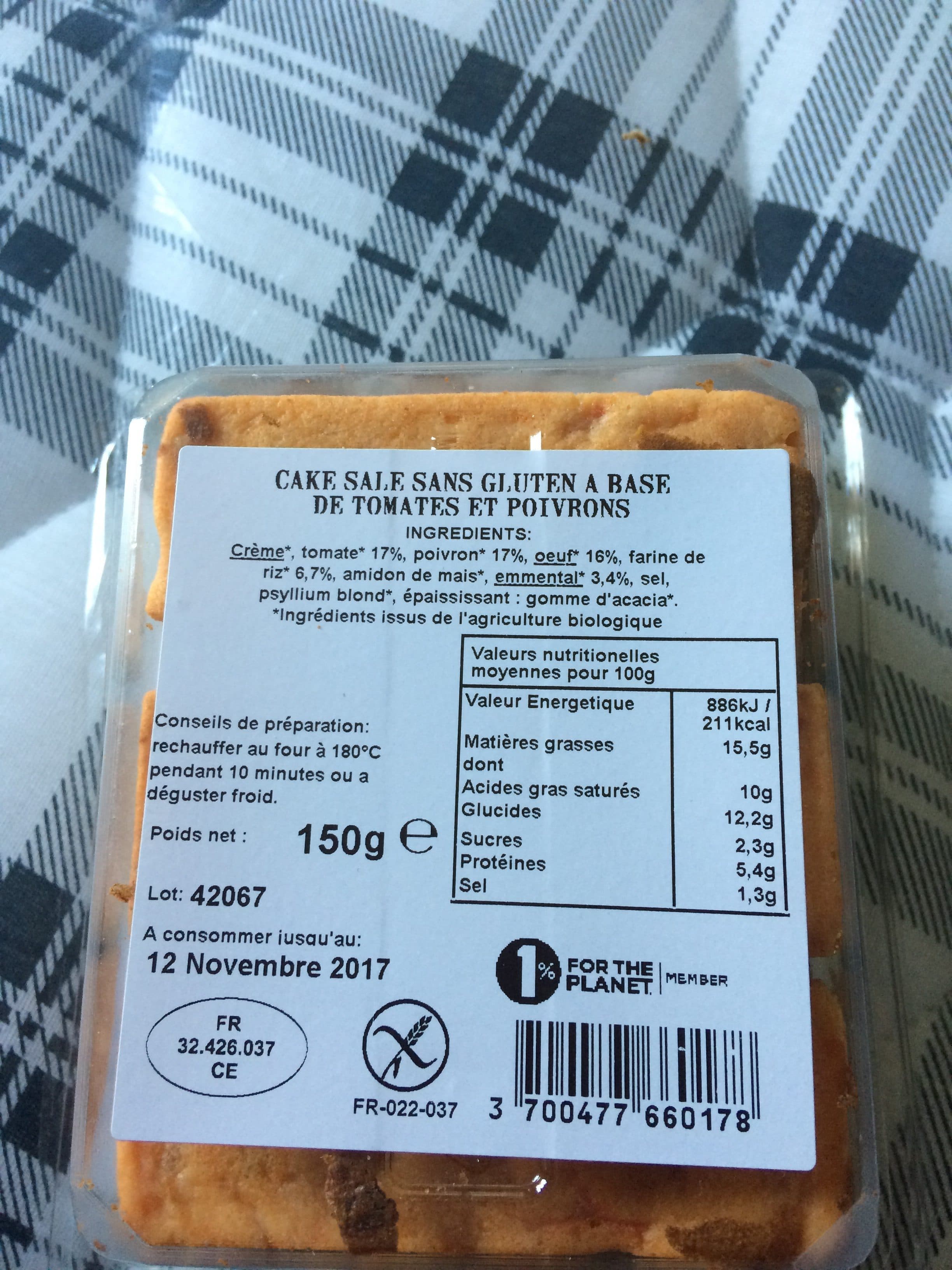 Jardin Bio Mini cakes à la provencale packshot