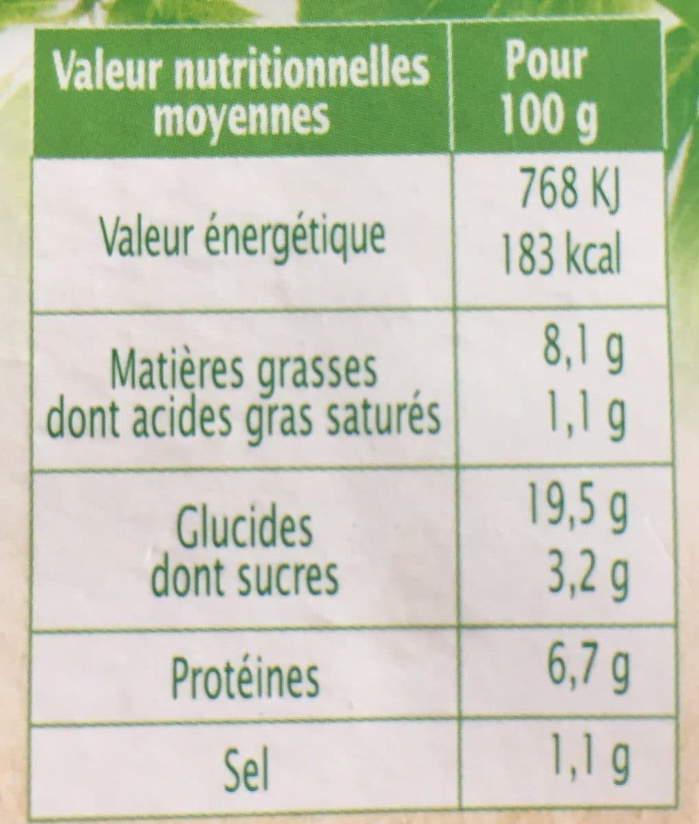 Jardin Bio Salade repas Taboulé poulet packshot