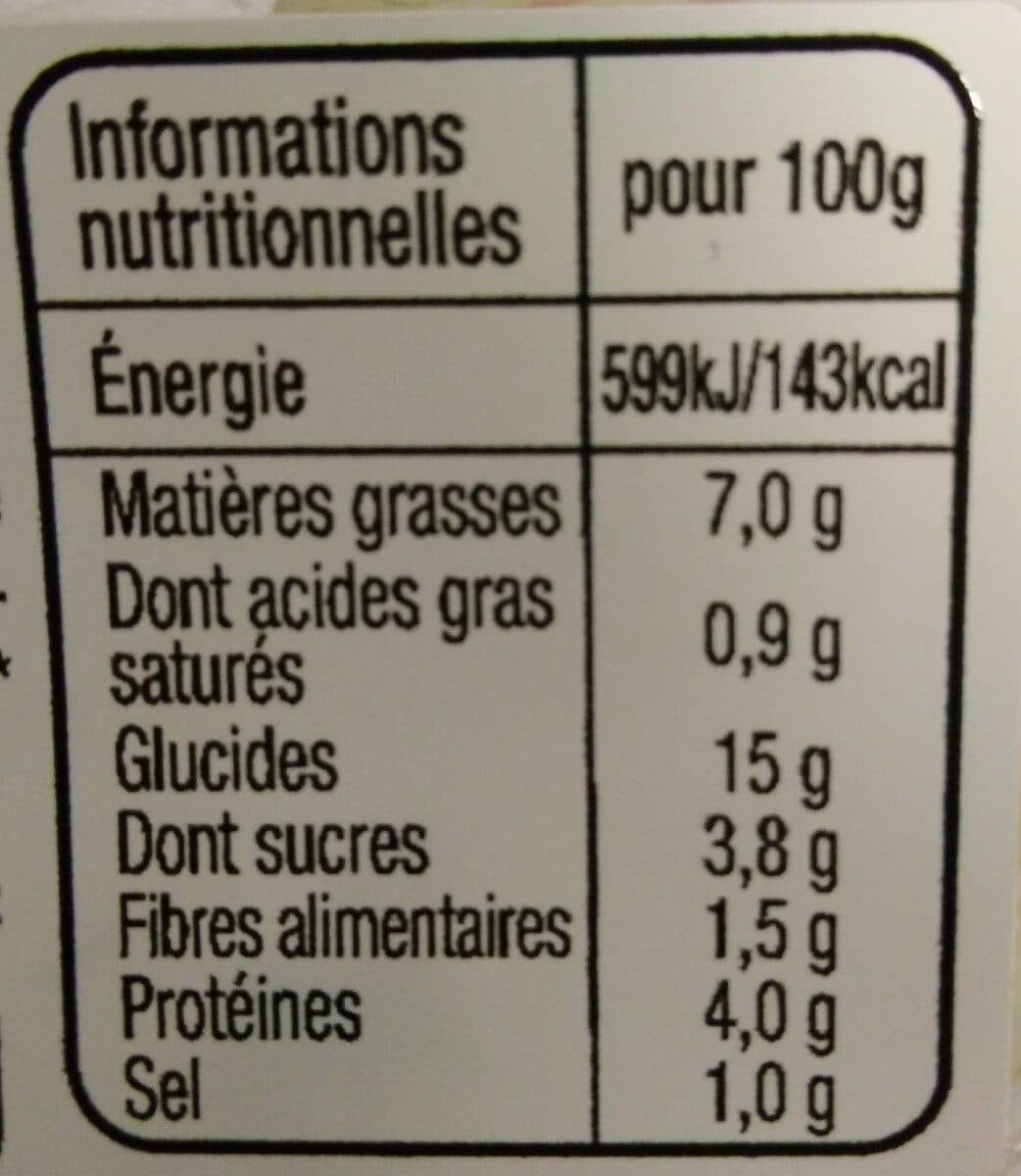 Carte Nature Salade océane au saumon fumé packshot