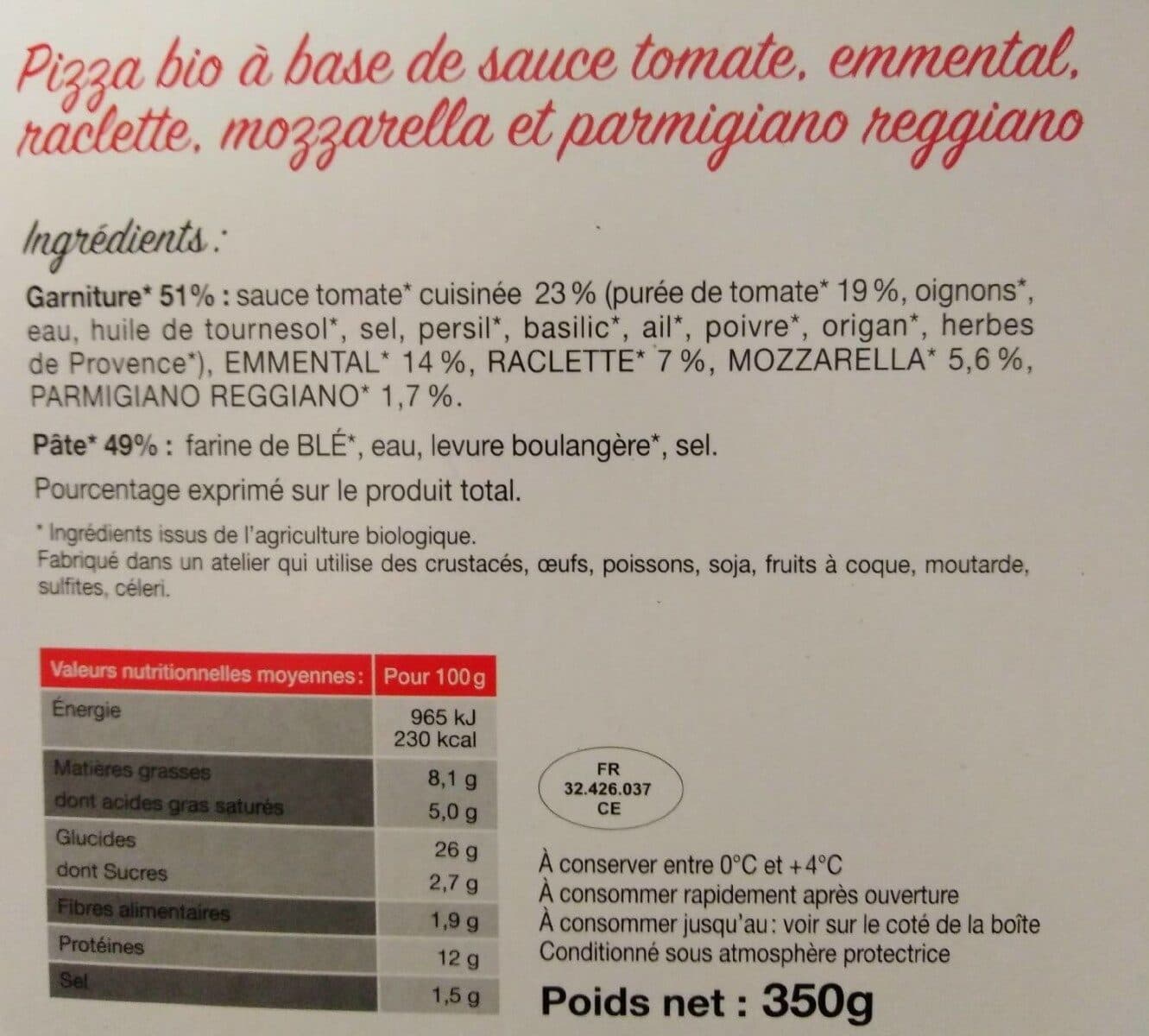 Carte Nature Montagnarde packshot