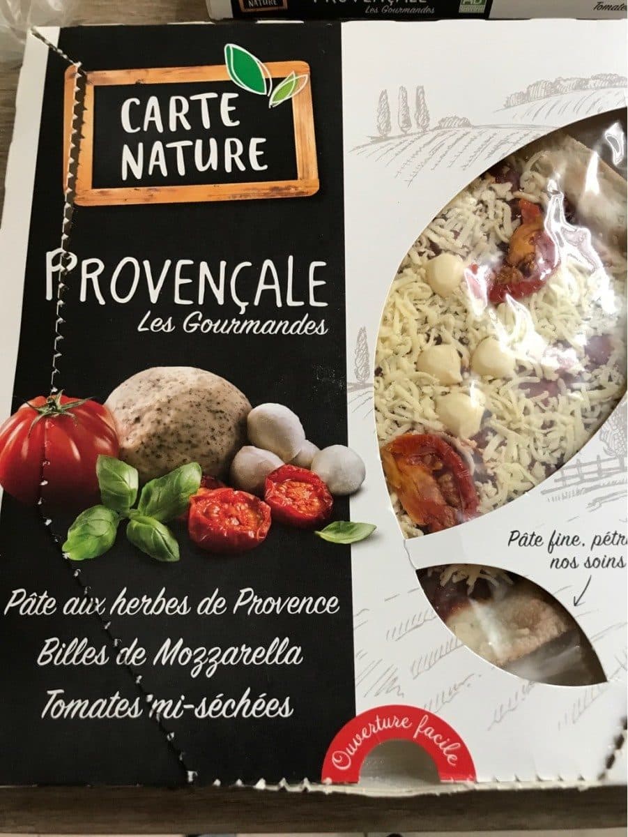 Carte Nature Provençale les gourmandes packshot
