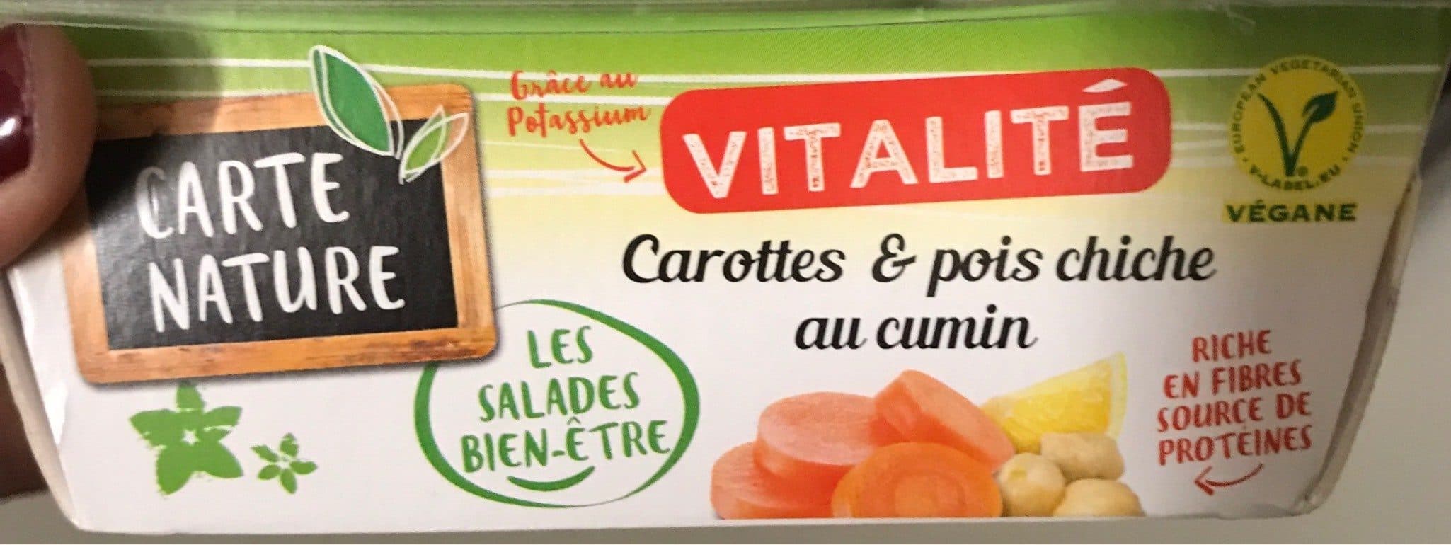 Carte Nature Carottes et pois chiche au cumin packshot