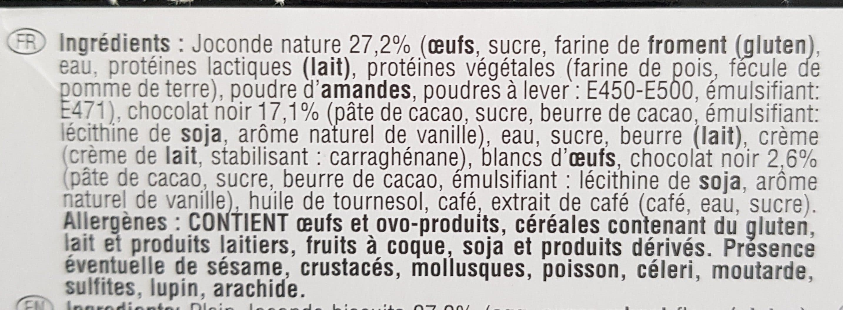 Traiteur De Paris L'opera Dessert packshot