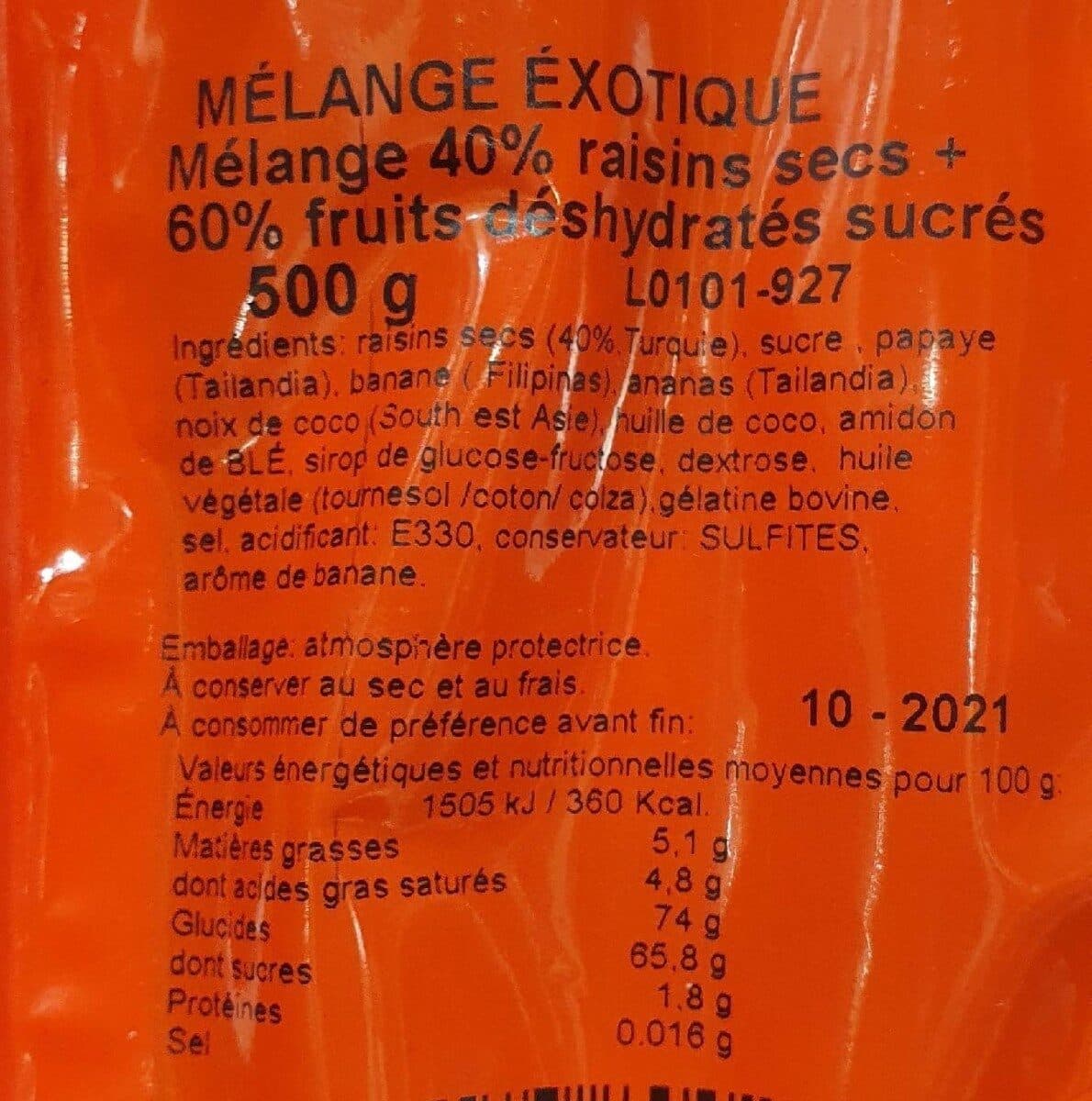 Mosaique Mélange exotique packshot
