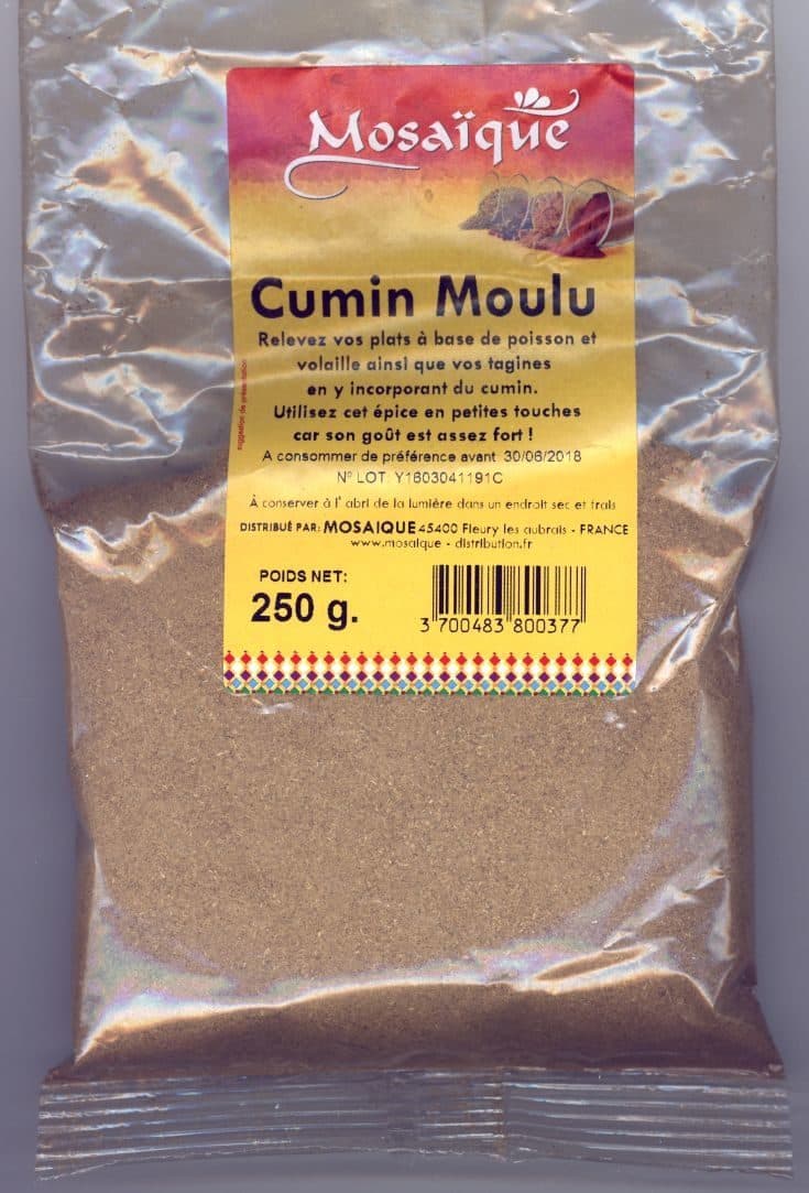 Mosaïque Cumin moulu packshot