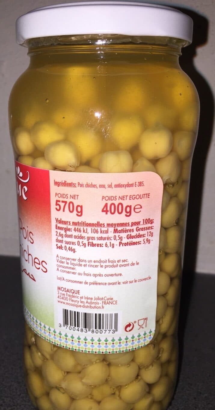 Mosaique Pois Chiche packshot