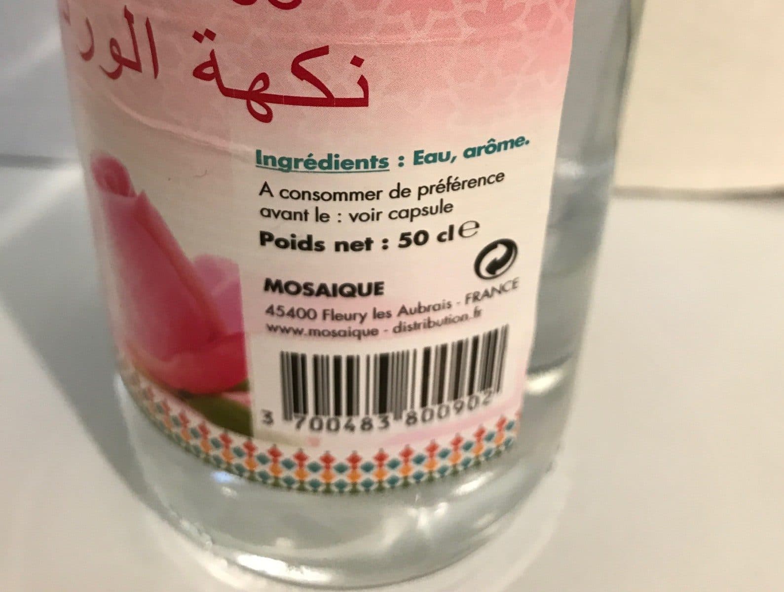 Mosaïque Arome De Rose 50cl packshot