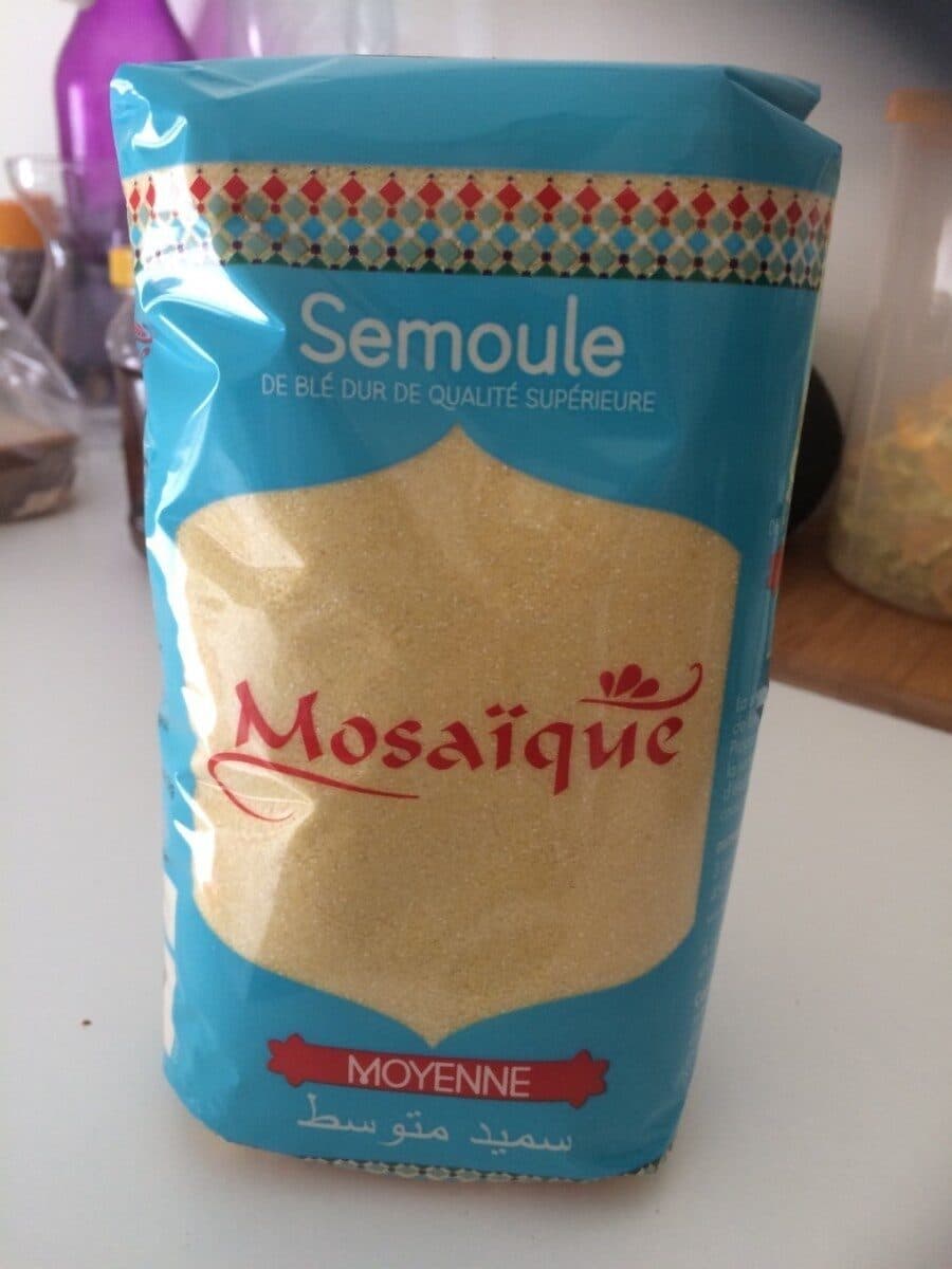 Mosaïque Semoule moyenne packshot